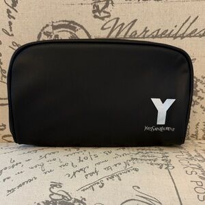 Yves Saint Laurent Black Toiletry Bag